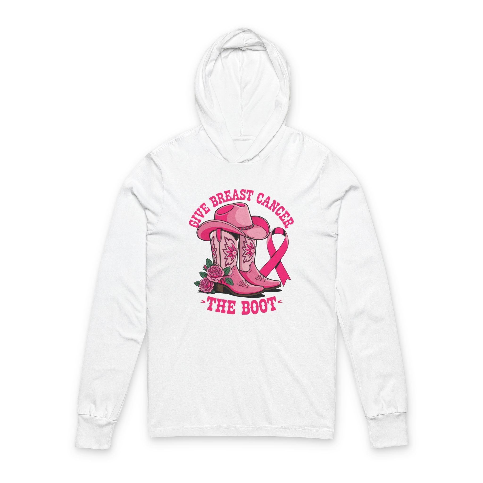 Unisex Hooded Long Sleeve Tee