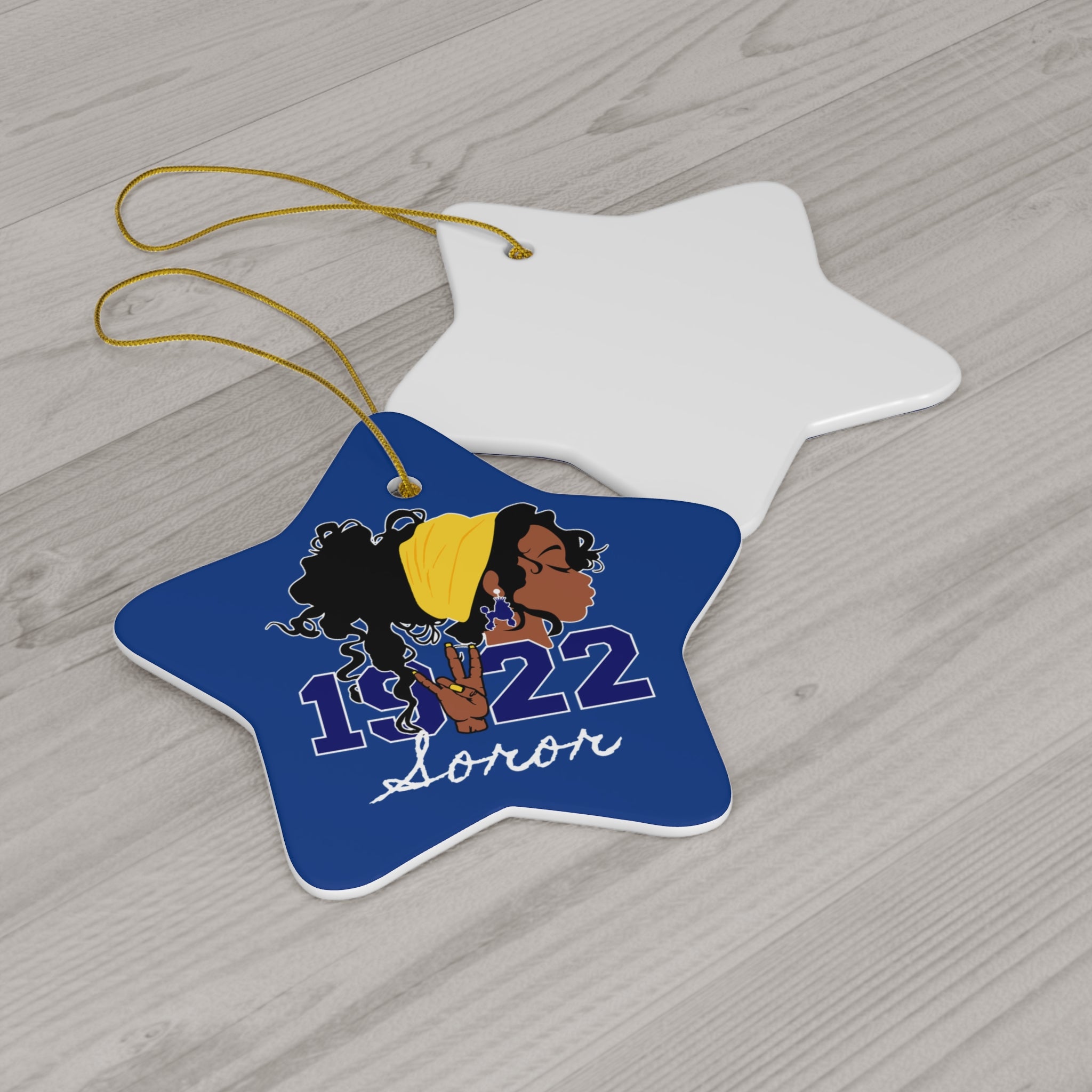 SGHRO, Soror, Sorority,  Ceramic Ornament - Christmas Gift Exchange