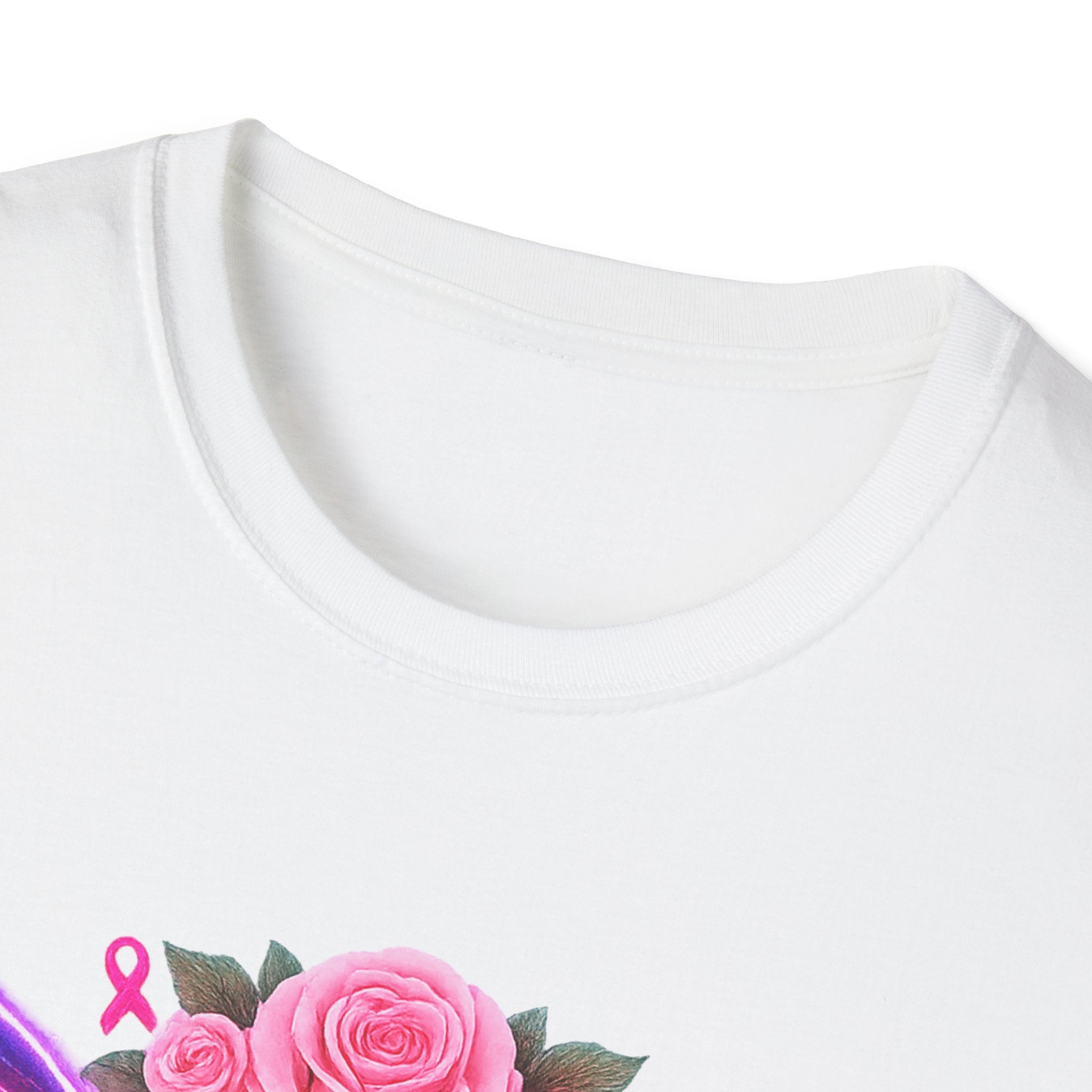 Hope Courage Butterfly T-Shirt, Breast Cancer Awareness Tee, Gift for Supporters, Unisex Softstyle Shirt, Inspirational Graphic Tee