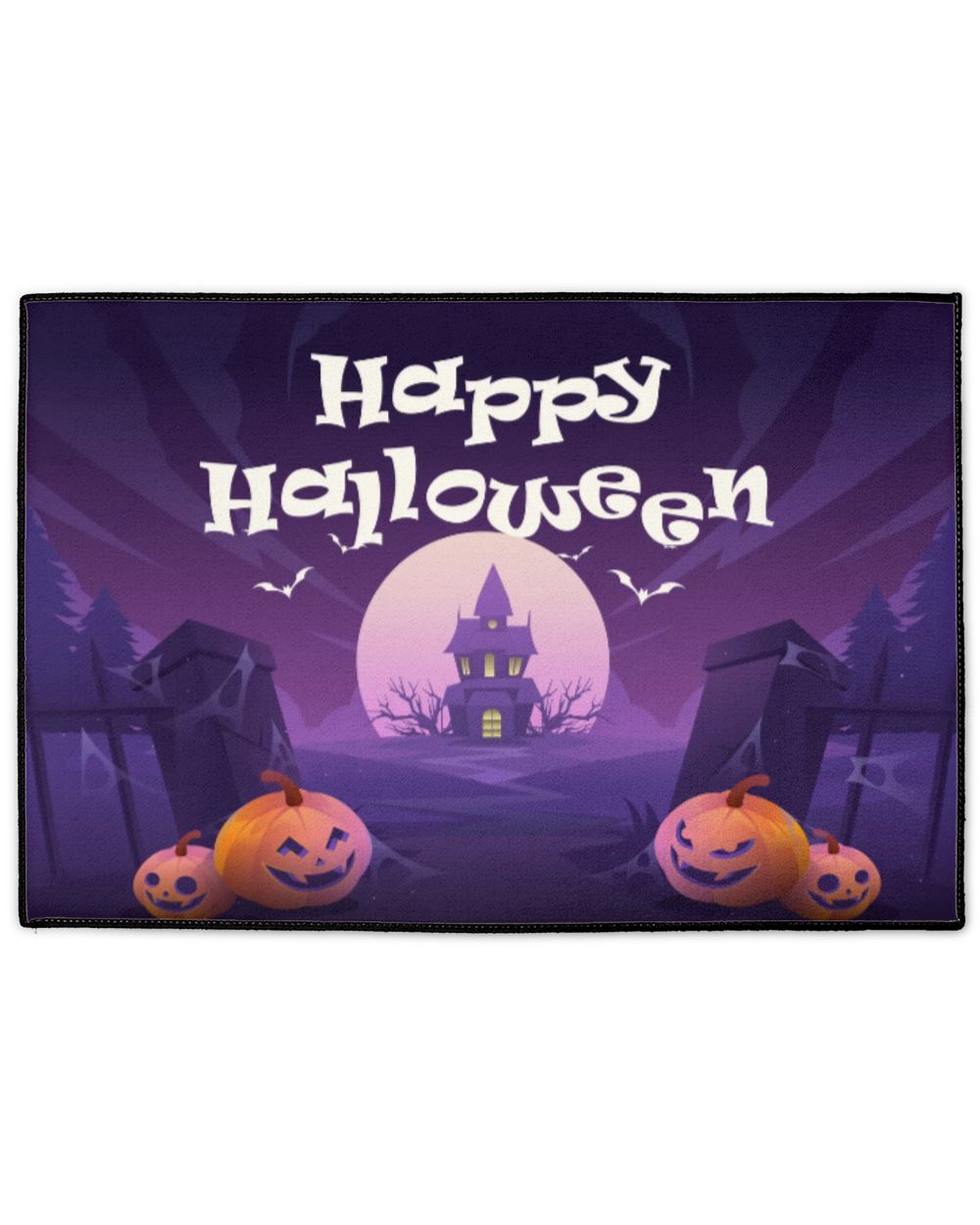 Spooky halloween mats Indoor Floor Mats