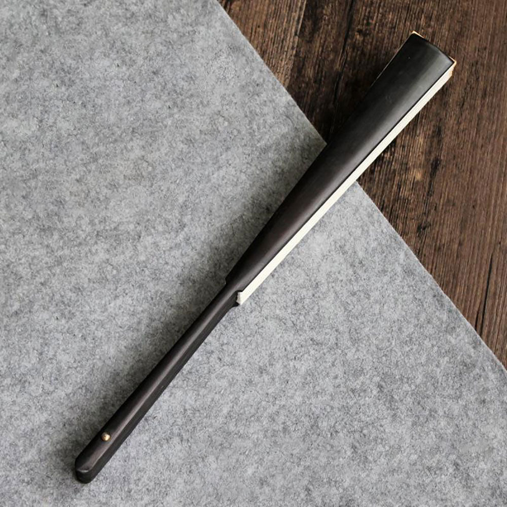 Double-side Custom Spun Silk Fan Retro Hand-held Folding Fan