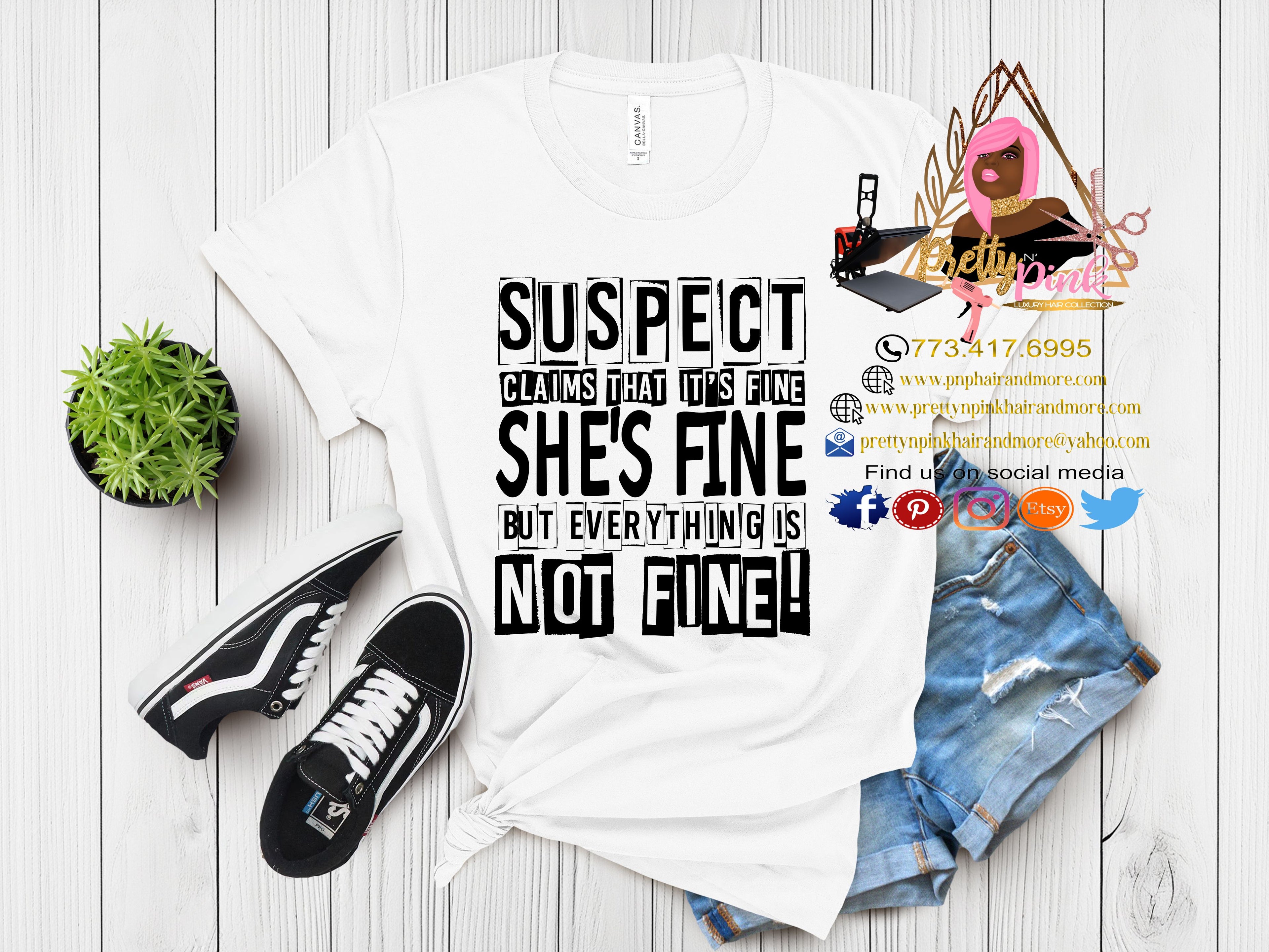 Suspect Claims Black & White