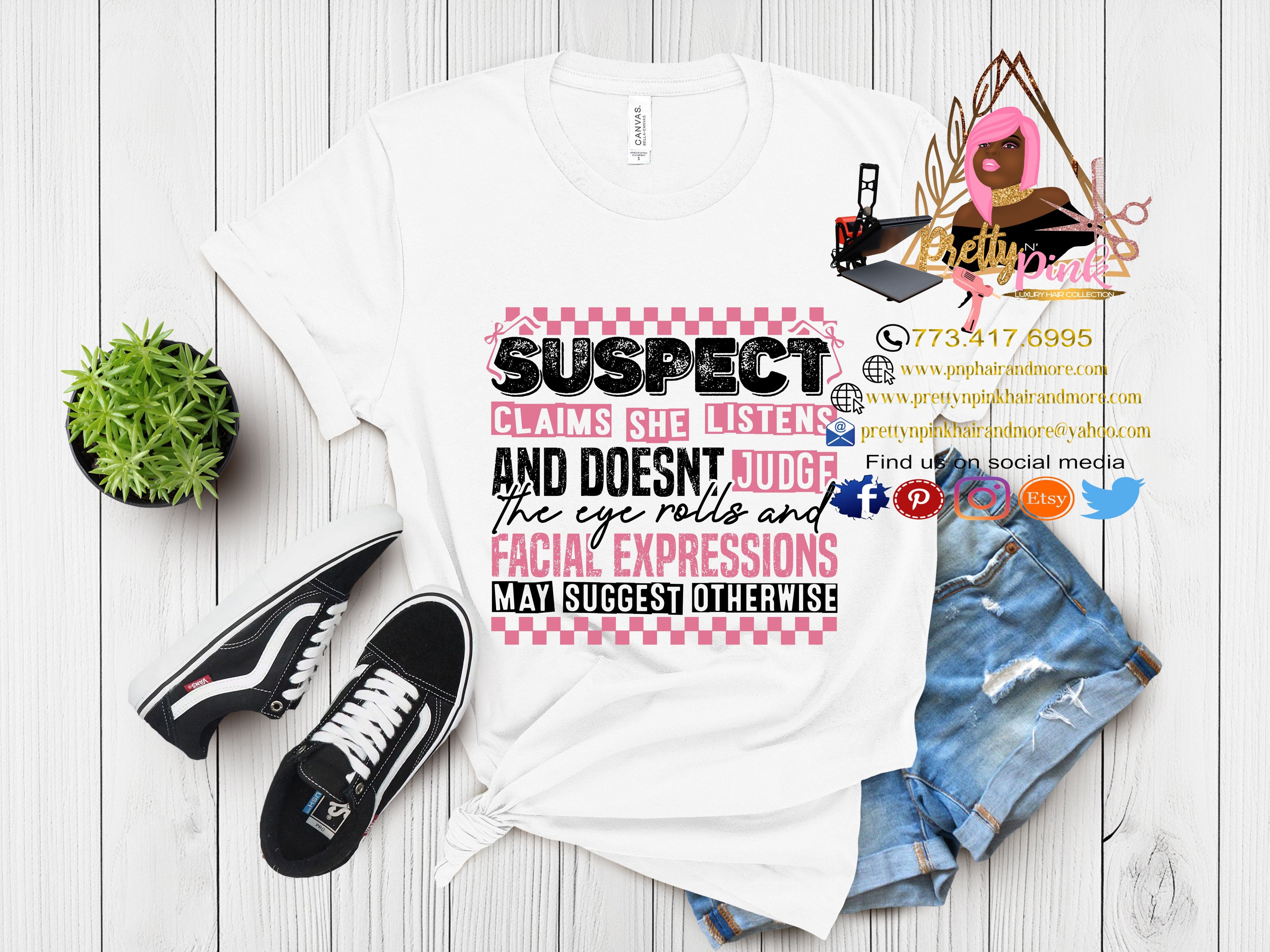 Suspect Claims Black & White