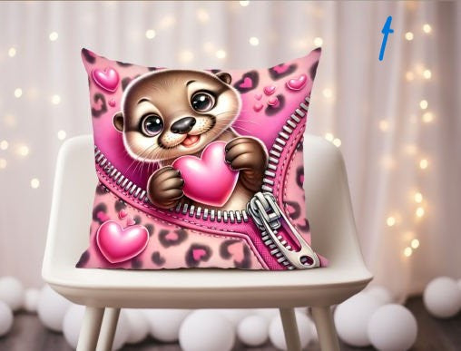 a stuffed animal with a face on a bench