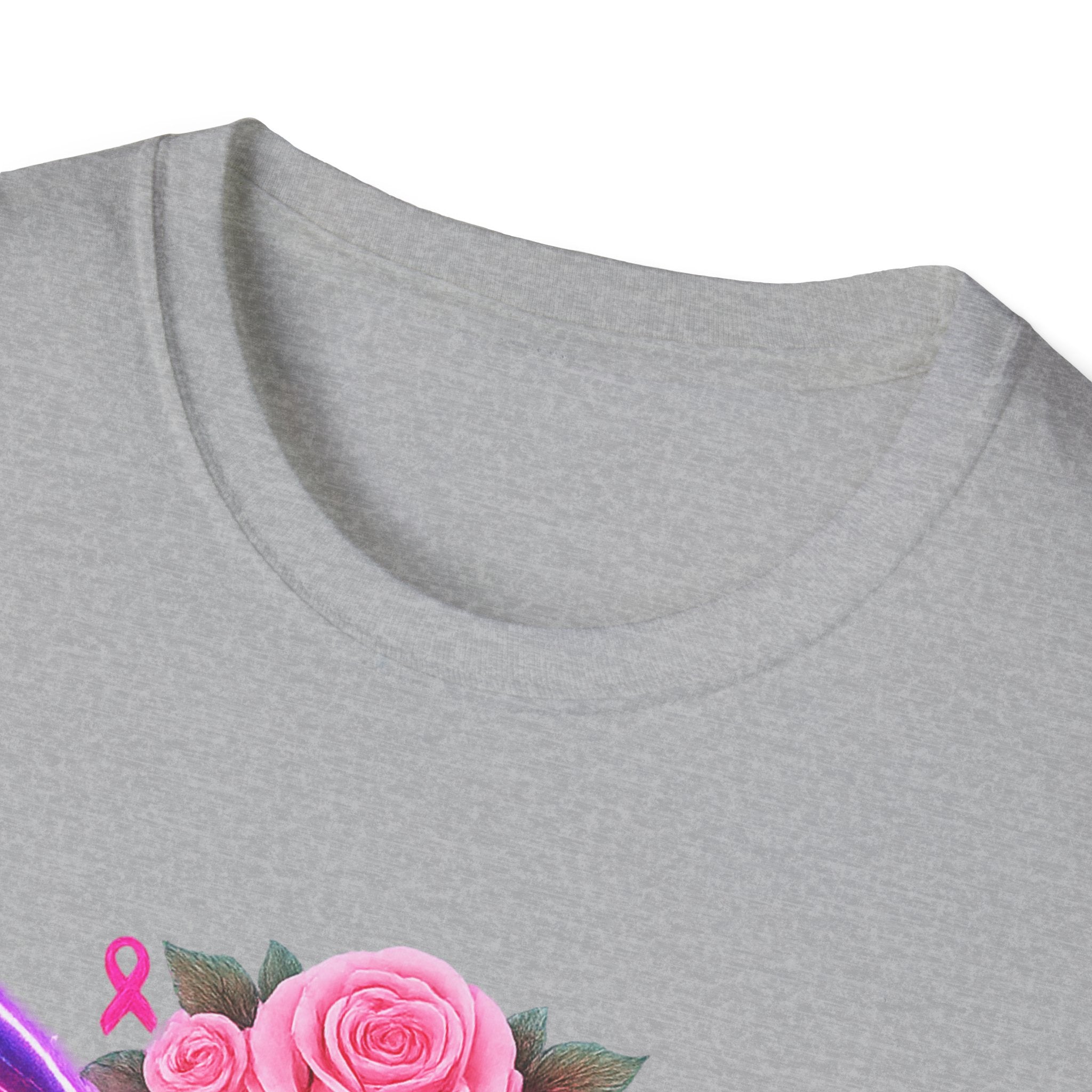 Hope Courage Butterfly T-Shirt, Breast Cancer Awareness Tee, Gift for Supporters, Unisex Softstyle Shirt, Inspirational Graphic Tee