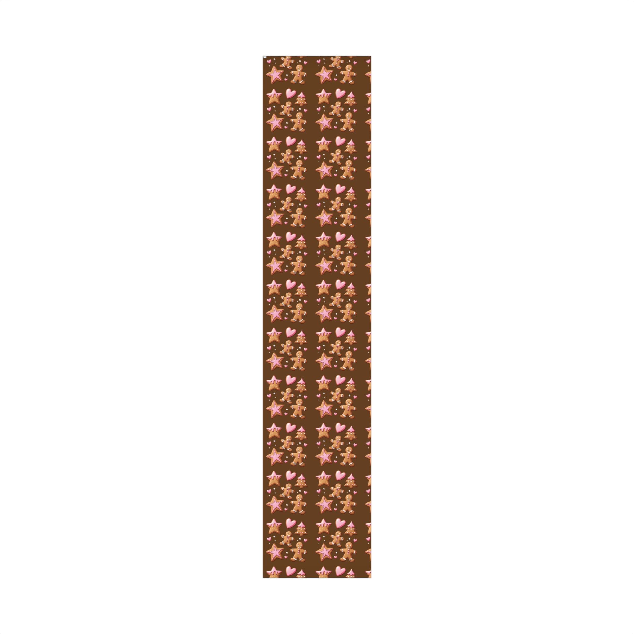 Gingerbread & Star Cookies Festive Gift Wrap Papers for Any Celebration