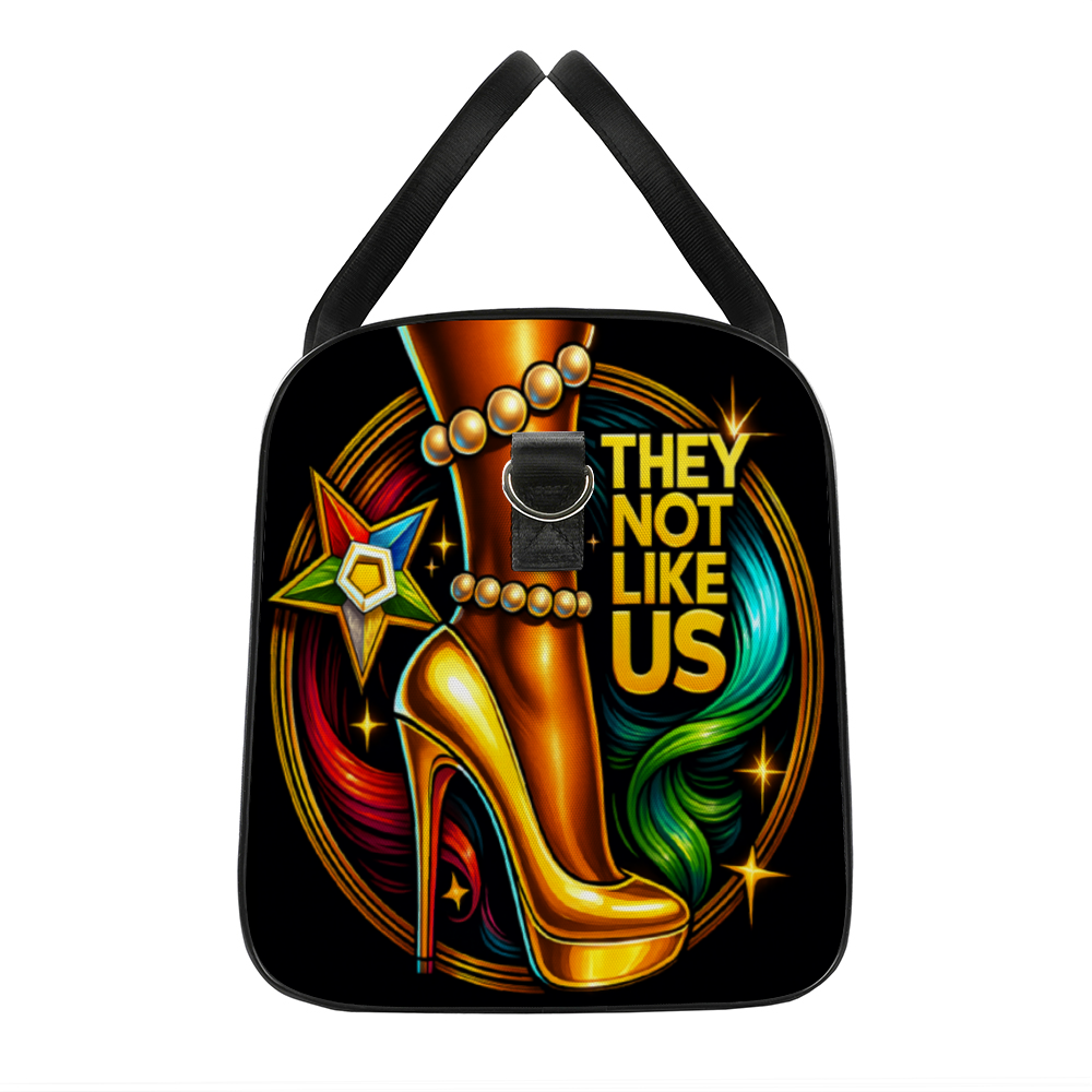 OES, They Not Like Us Large Travel Luggage Gym Bags Duffel Bags