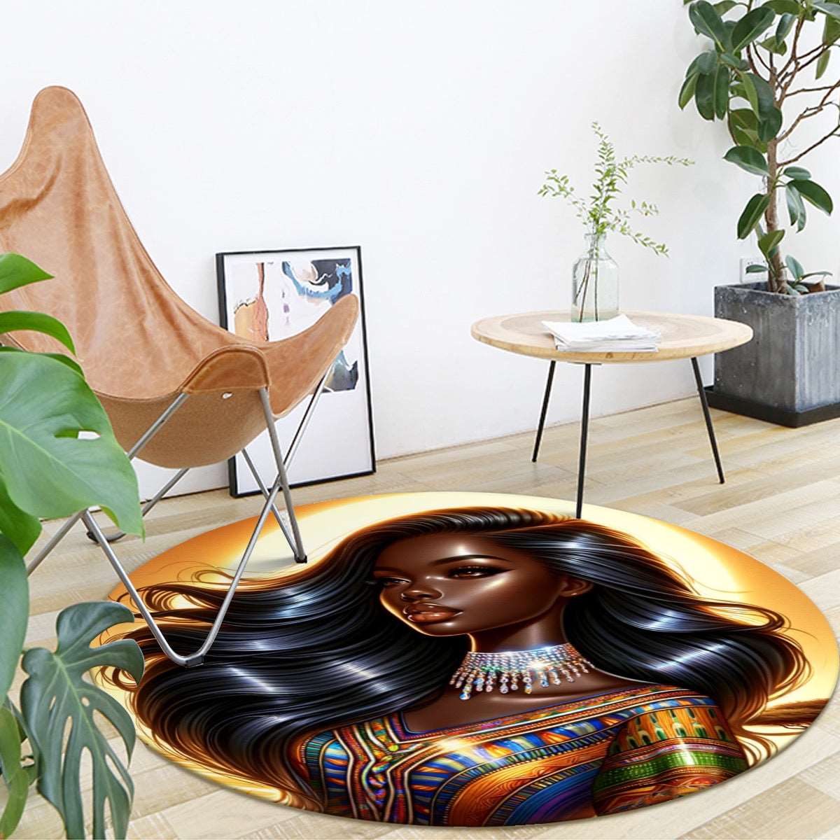 a pair of black shoes sitting on a table