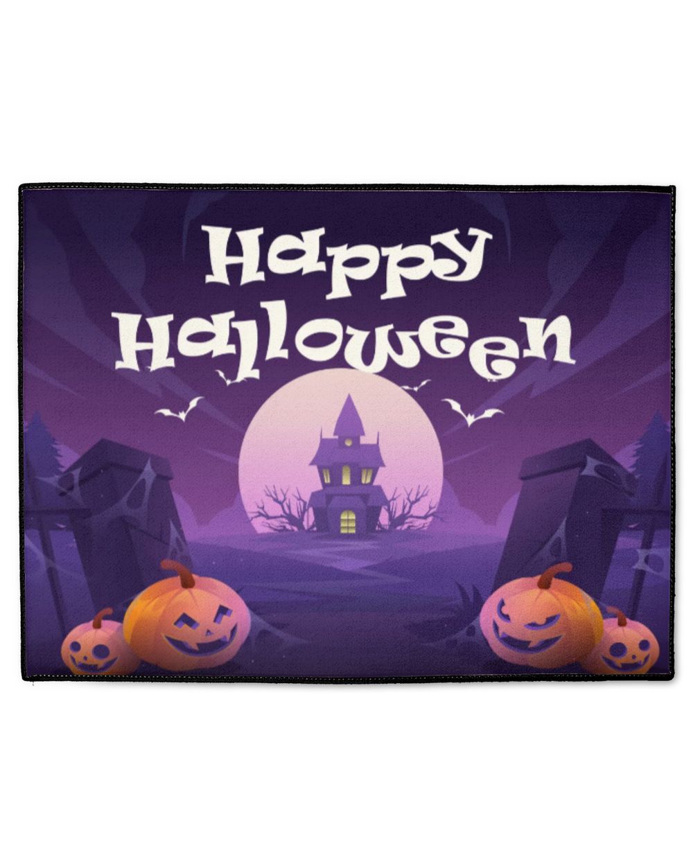 Spooky halloween mats Indoor Floor Mats