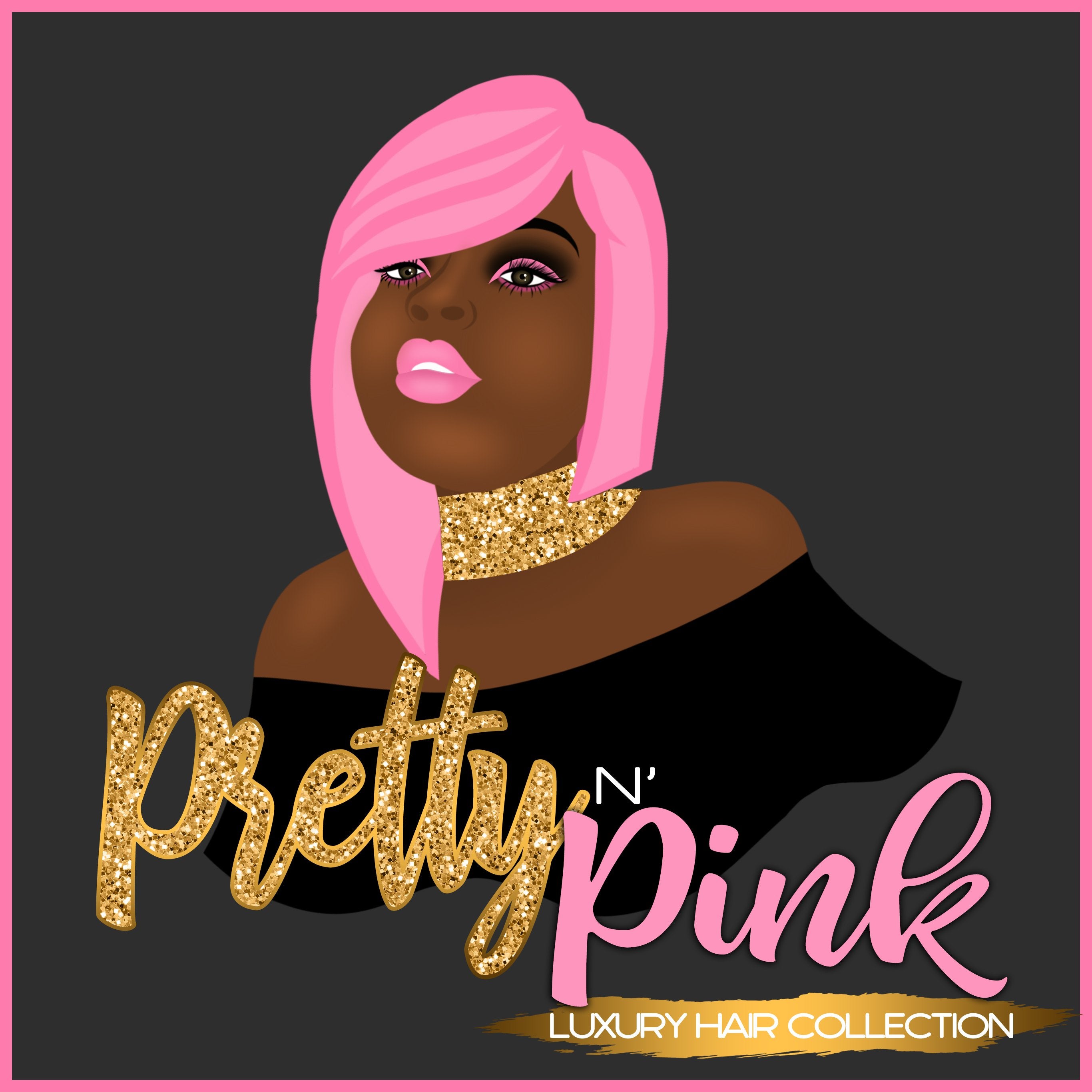 Pretty N Pink Hair & More logo