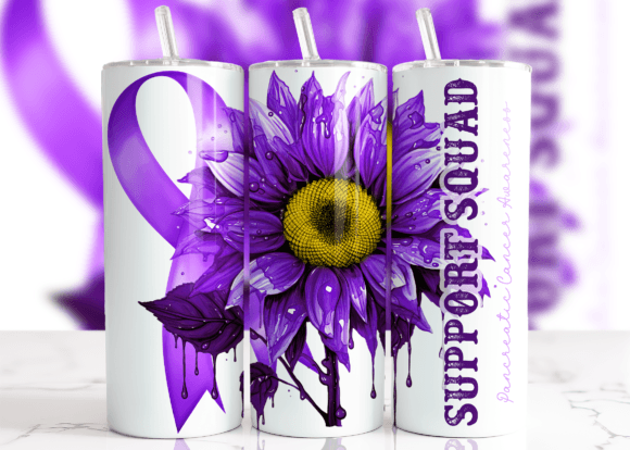 a vase filled with purple and purple flowers