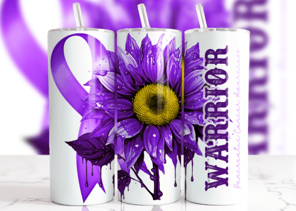 a vase filled with purple and purple flowers