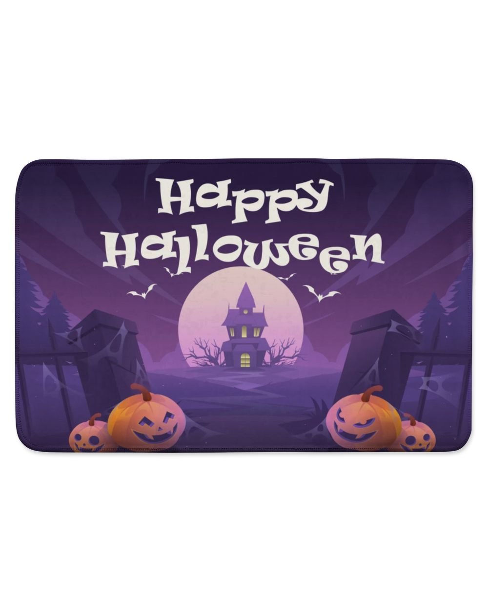 Spooky halloween mats Indoor Floor Mat