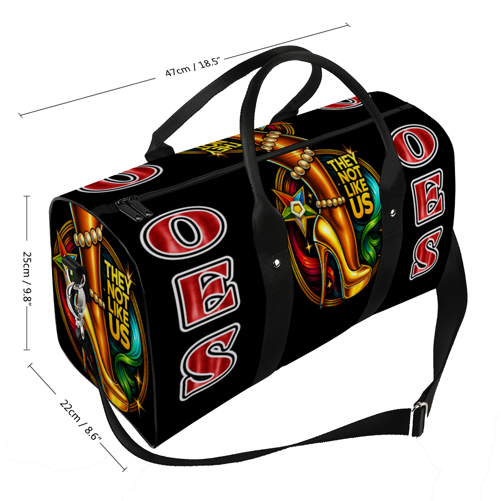 OES, They Not Like Us Large Travel Luggage Gym Bags Duffel Bags