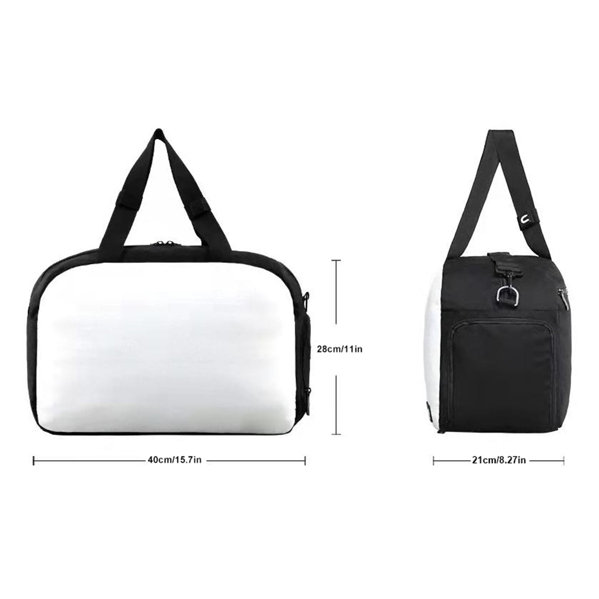 a black and white photo of a suitcase