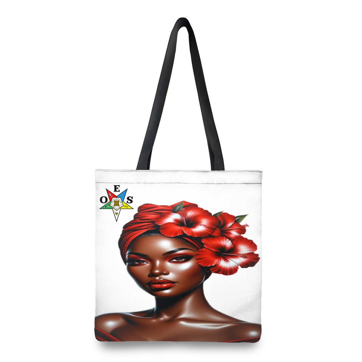 a woman with a hat on her head