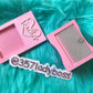 Teacher Note Pad & Pen/Pencil Sharpener Holder & Name Plate Set