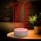 A-Z 26 Letters Led Lamp Custom Name Night Light