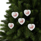 Sleigh all day Ceramic Ornaments (1pcs, 5pcs, 10pcs, 20pcs)