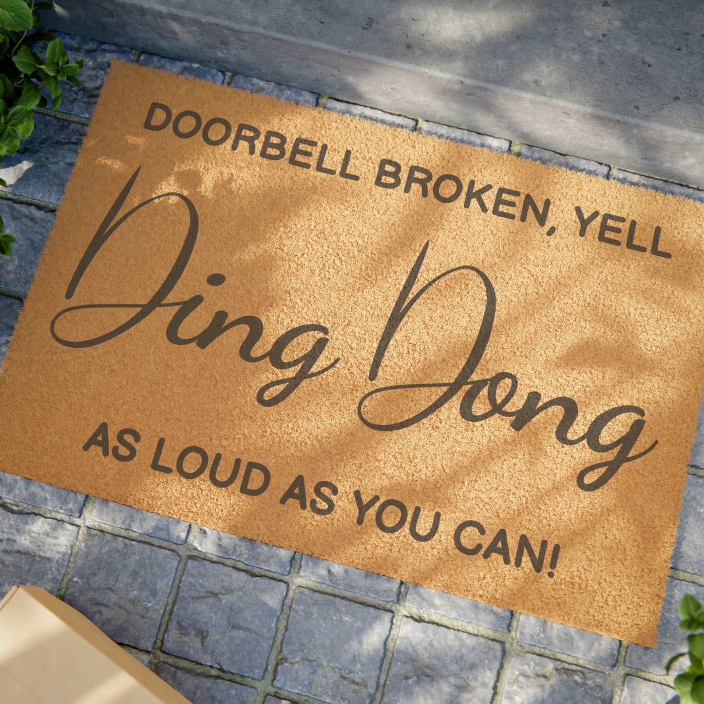 Ding Dong Doormat, Funny Doormat