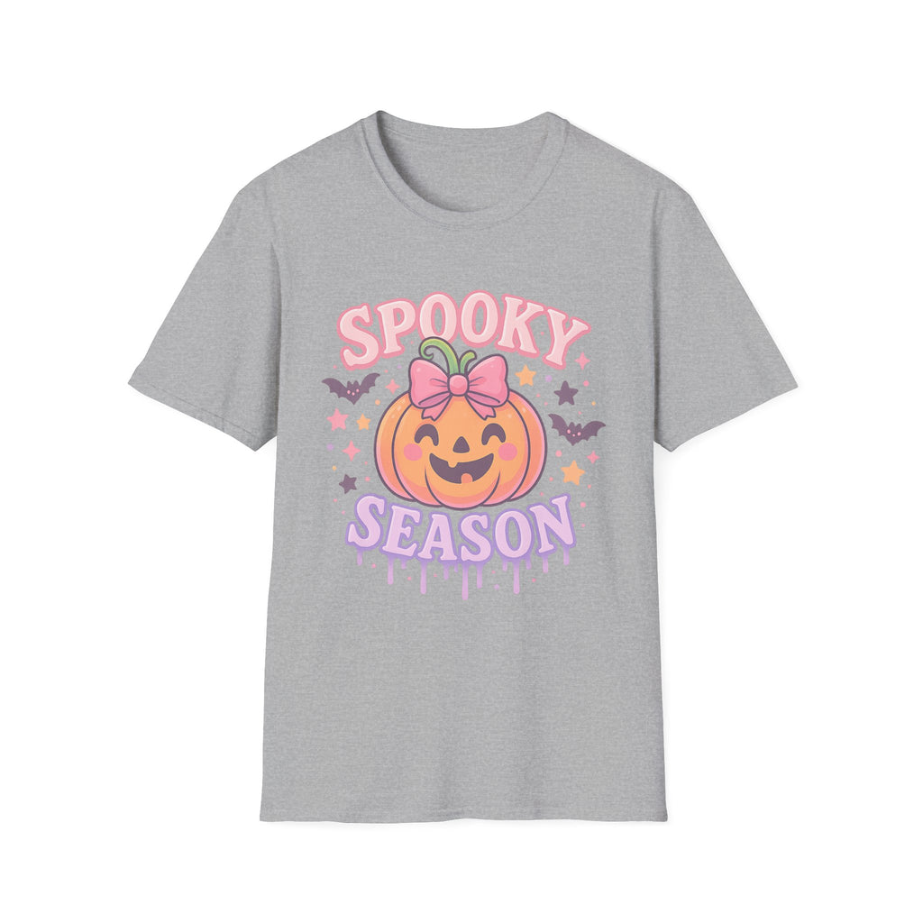 Spooky Season Unisex T-Shirt, Halloween Tee, Fall Fashion, Cute Pumpkin Shirt, Spooky Vibes, Gift for Her