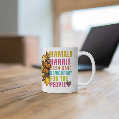 Kamala Harris, 2024 Presidential Election, DNC, Kamala for President, Mug 11oz | Mug | 11 oz, 11oz, Bestsellers, Fall Bestsellers, Home & Living, Kamala, Kamala for president, Kamala Harris, Kamala Harris 2024 Campaign, Kamala Harris Apparel, Kamala Harris for President, Kamala Harris Merchandise, Kamala Harris Political Merchandise, Kamala Harris T-Shirts, Kitchen, Mother’s Day promotion, Mugs, Sublimation, TikTok, White base | Printify