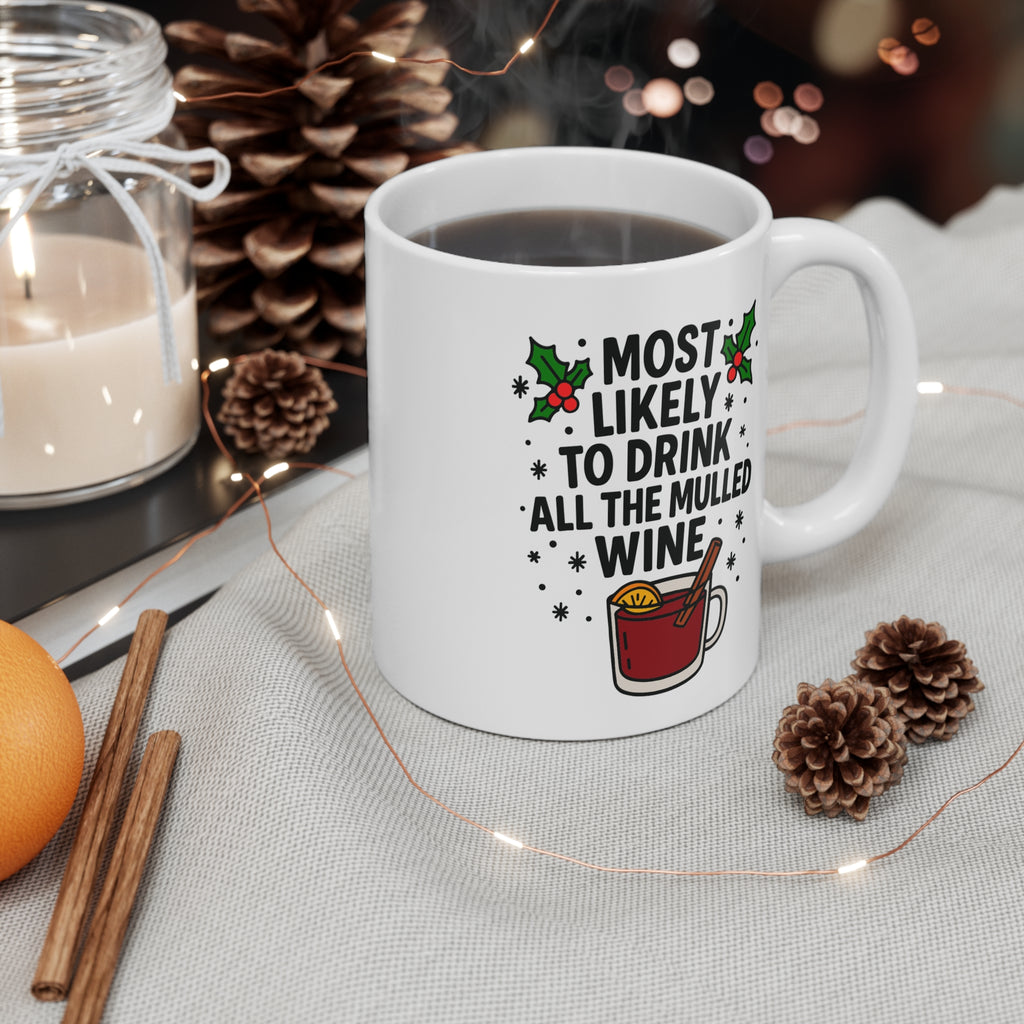 Christmas Wine Lovers Mug