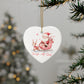 Sleigh all day Ceramic Ornaments (1pcs, 5pcs, 10pcs, 20pcs)