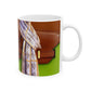 Hermes Green Purse, Ceramic Mug, (11oz, 15oz)