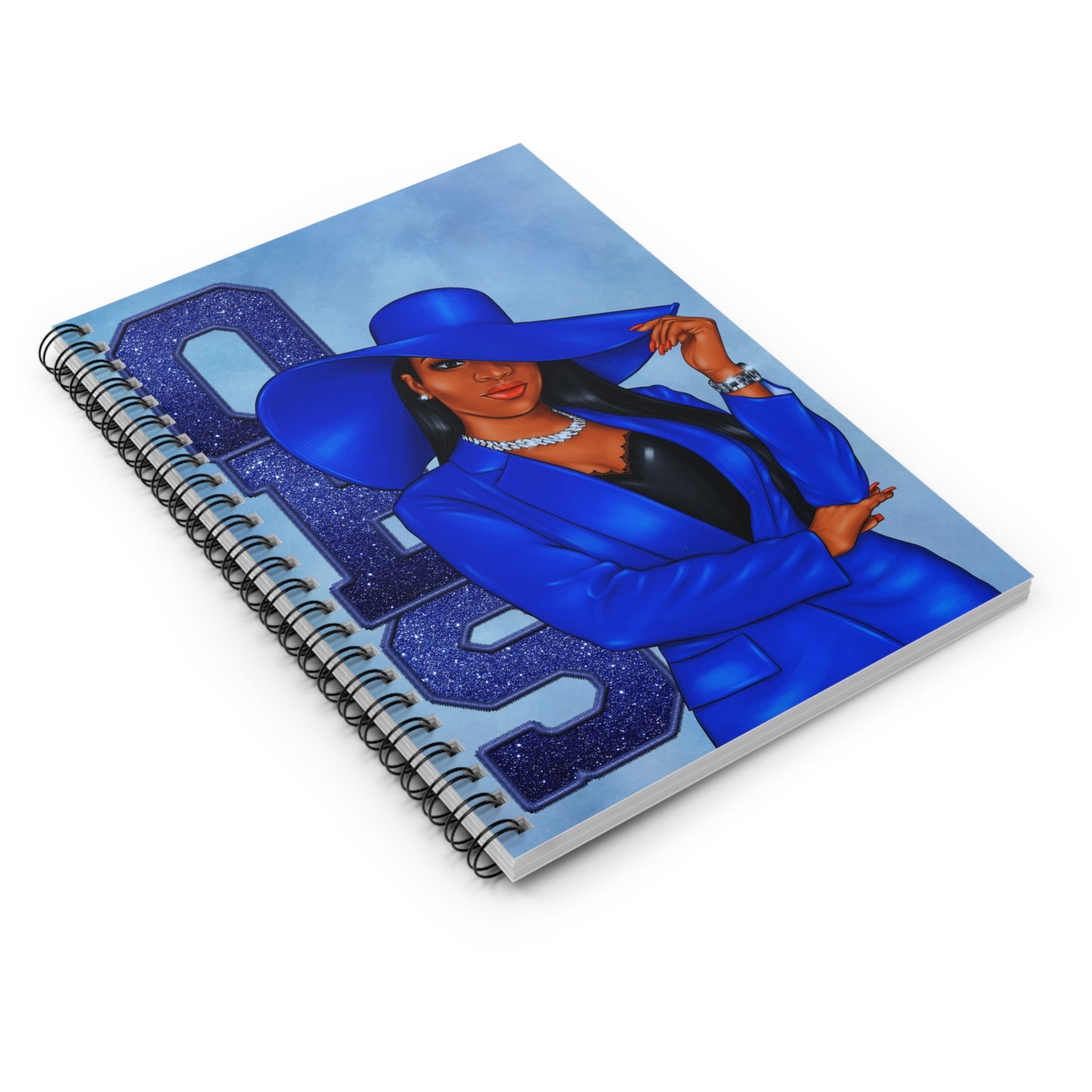 Blue OES Spiral Notebook - Ruled Line