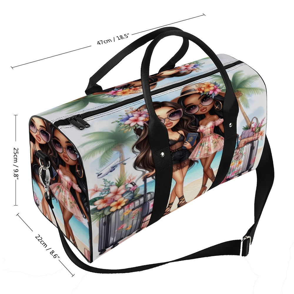 Girlfriend Large Travel Luggage Gym Bags Duffel Bags
