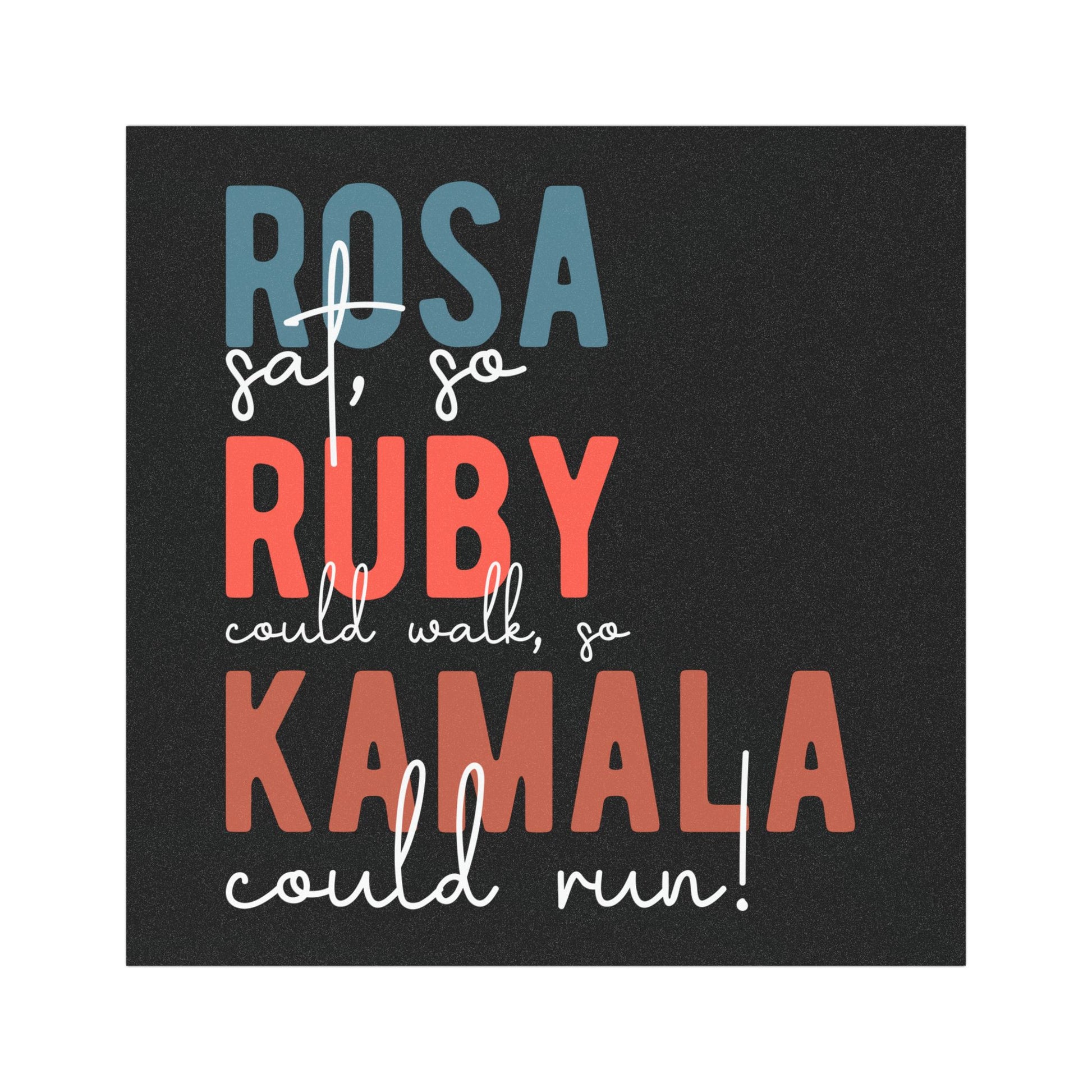 Rosa, Ruby, Kamala, Kamala Harris for President, 2024 Election, Car Magnets | Home Decor | Accessories, Car Accessories, Home & Living, Kamala Harris 2024 Campaign, Kamala Harris Apparel, Kamala Harris for President, Kamala Harris Merchandise, Magnets, Magnets & Stickers, Sublimation, US Elections Season | Printify