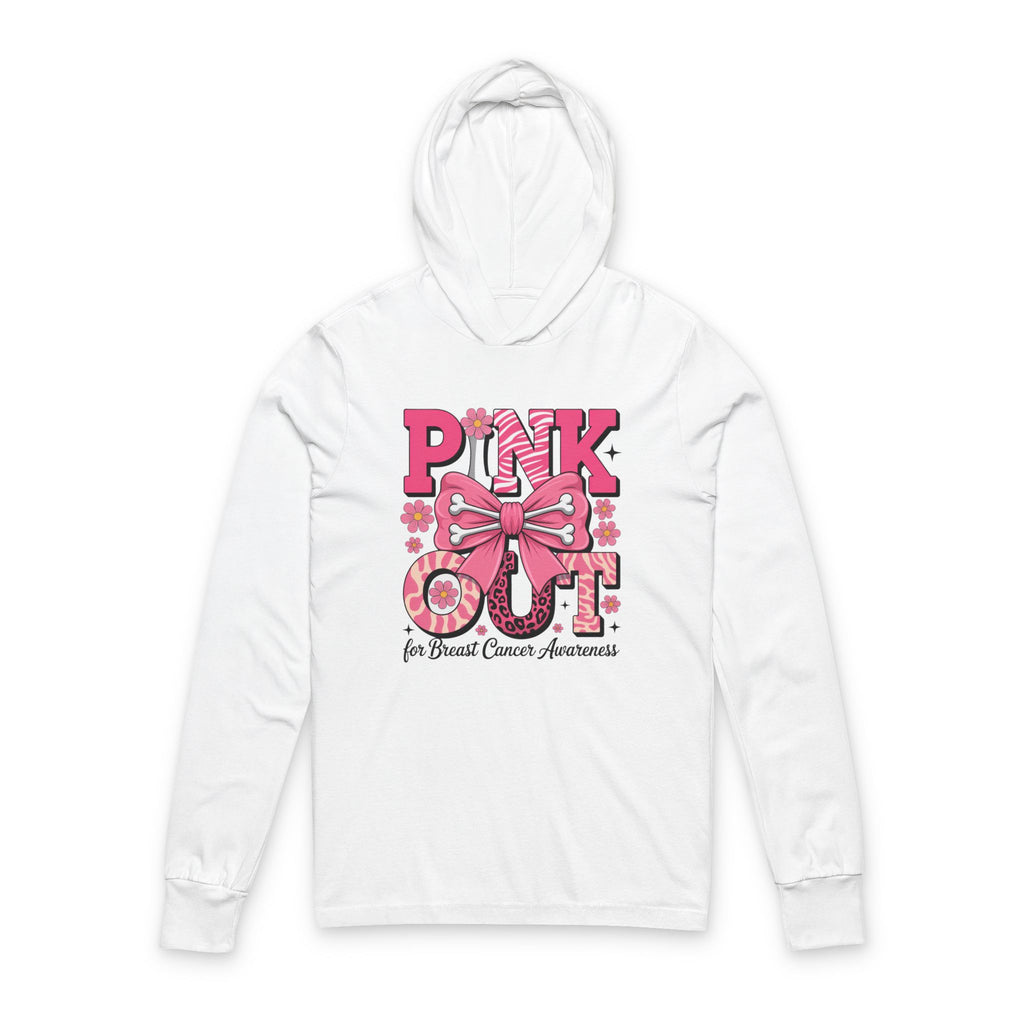 Pink Out Unisex Hooded Long Sleeve Tee - Perfect for Cancer Awareness, Comfortable Hoodie, Gift for Supporters, Breast Cancer [...]