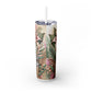 Tropical Tumbler with Caucasian Women and Calle Lilly Design #16 Affirmations, 20oz