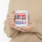 I Stand With Her, Kamala Harris, Kamala Harris for President, 2024 Presidential Election, Ceramic Mug, (11oz, 15oz)