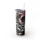 Tropical Tumbler with Caucasian Women and Calle Lilly Design #16 Affirmations, 20oz