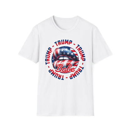 Trump Babe, Trump 2024, Trump for President Unisex Softstyle T-Shirt | T-Shirt | Cotton, Crew neck, DTG, Men's Clothing, Neck Labels, Regular fit, Summer Picks, T-shirts, TikTok, Women's Clothing | Printify