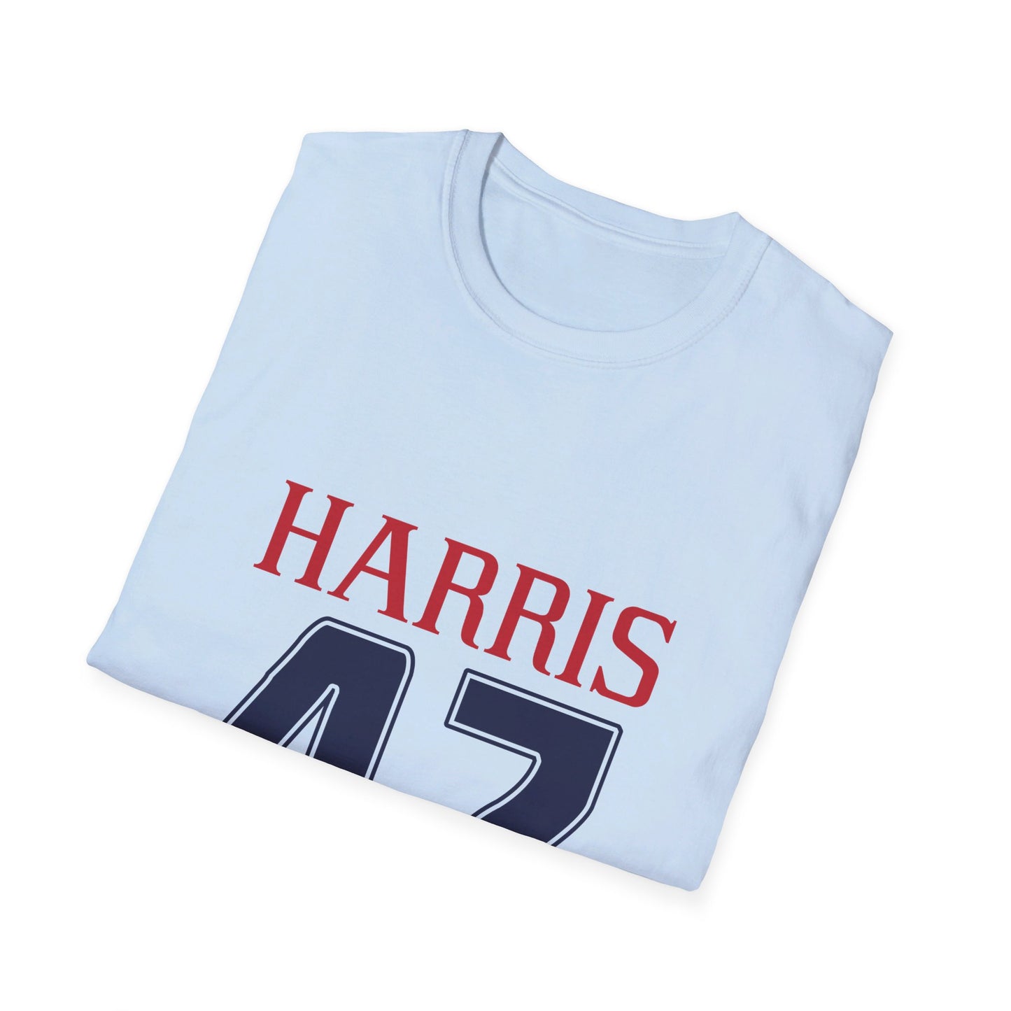 Harris 47,Kama Harris for President, Kamala Harris, Unisex Softstyle T-Shirt