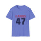 Harris 47,Kama Harris for President, Kamala Harris, Unisex Softstyle T-Shirt