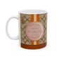 Coach Pink & Brown Purse, Ceramic Mug, (11oz, 15oz)