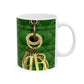 Dior Green Purse, Ceramic Mug, (11oz, 15oz)