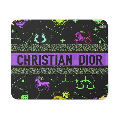 Dior Black & Purple Purse Desk Mouse | Home Decor | Accessories, Desk, Home & Living, Moschino, Mouse pad, Mouse Pads, Mousepad, Purse Template | Printify