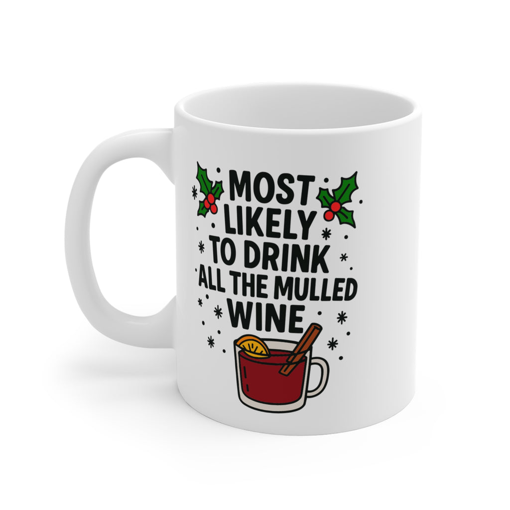 Christmas Wine Lovers Mug