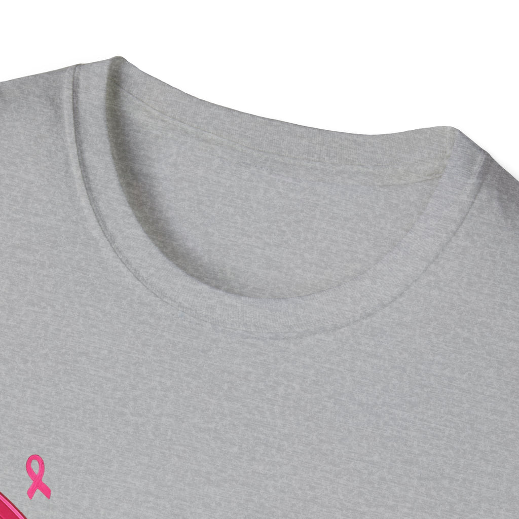 Hope Butterfly T-Shirt, Breast Cancer Awareness Tee, Faith Courage Shirt, Unisex Softstyle T-Shirt, Pink Ribbon Apparel