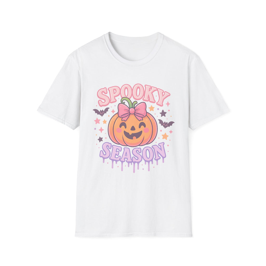 Spooky Season Unisex T-Shirt, Halloween Tee, Fall Fashion, Cute Pumpkin Shirt, Spooky Vibes, Gift for Her
