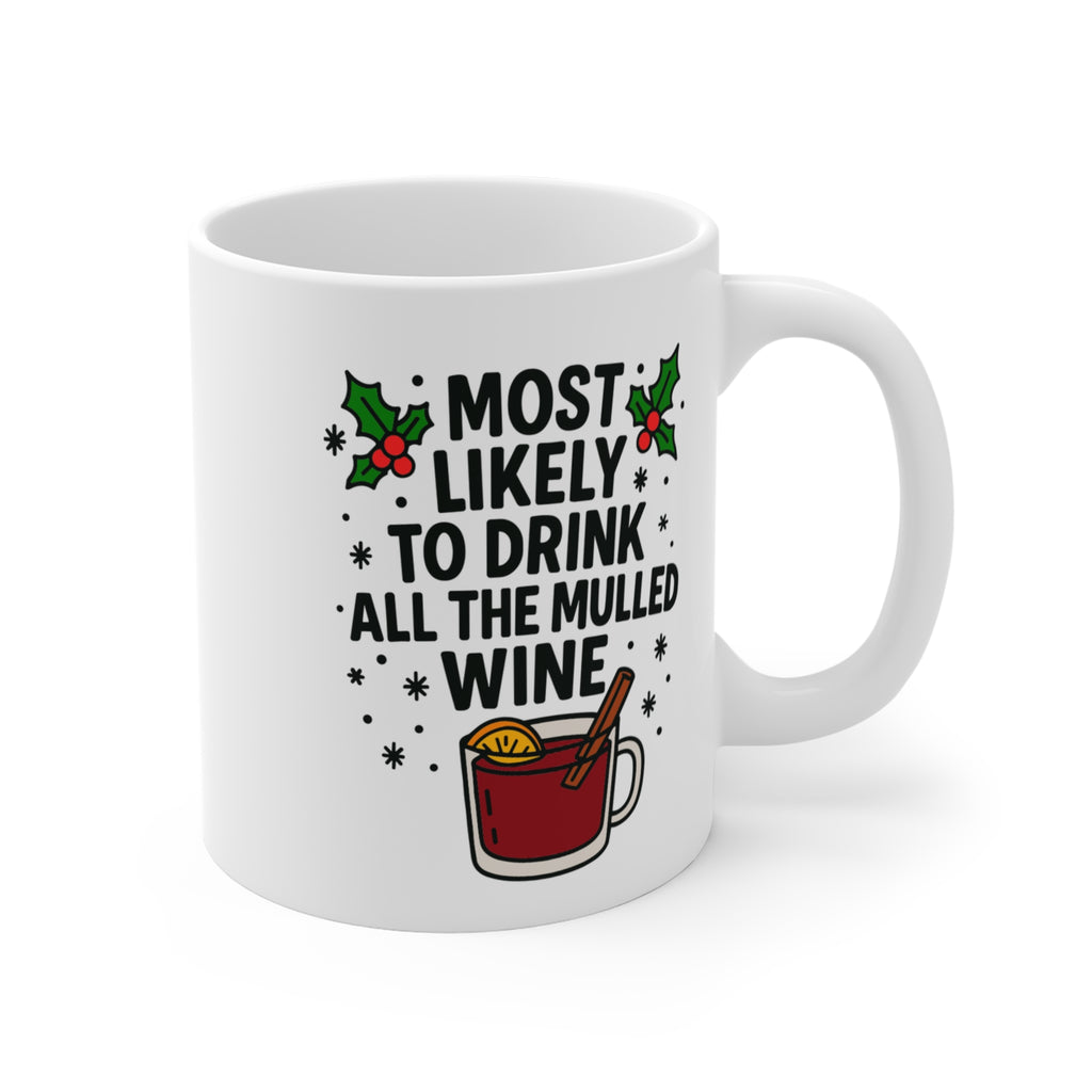 Christmas Wine Lovers Mug