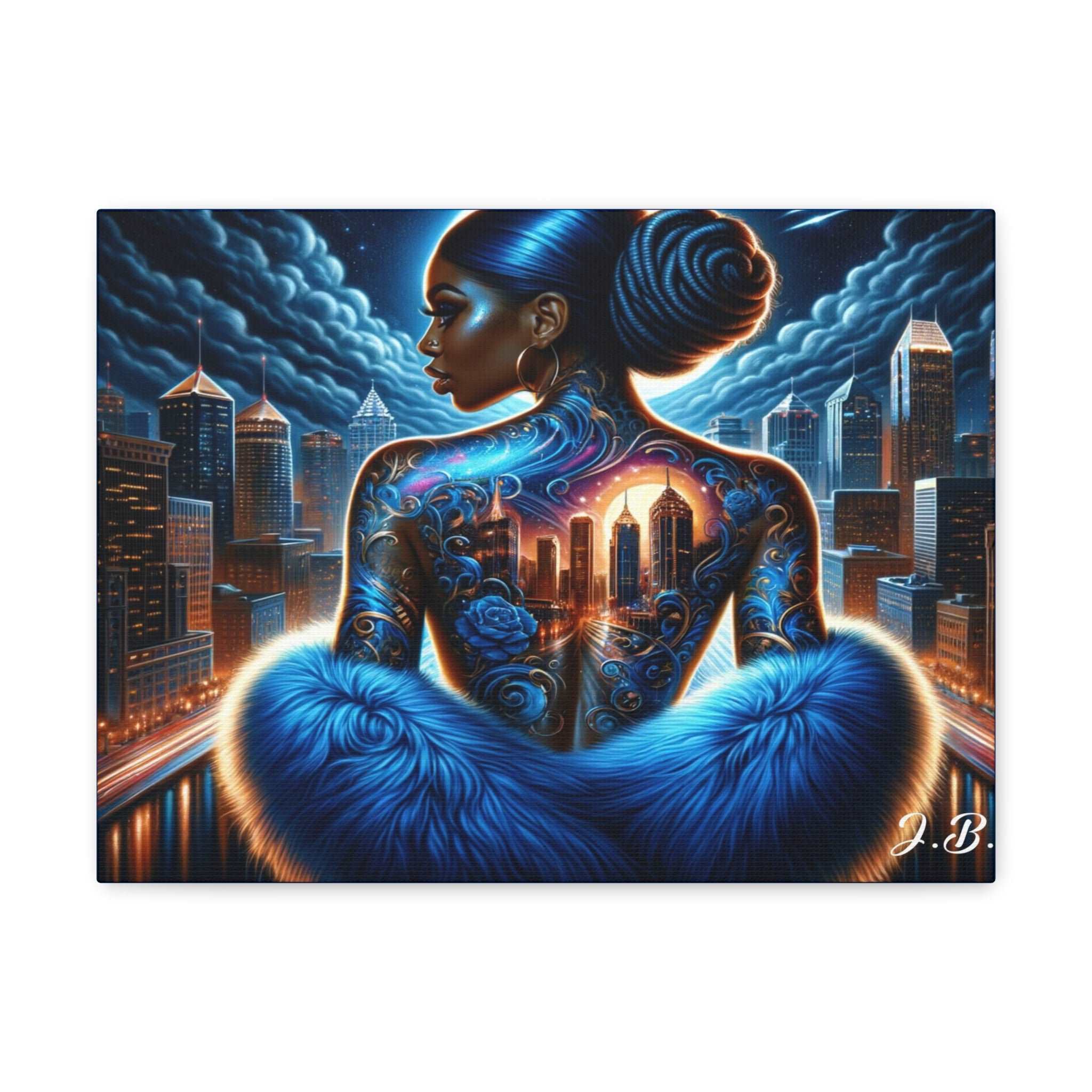 a statue of a man and a woman 