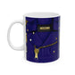 Moschino Purple Ceramic Mug, (11oz, 15oz)