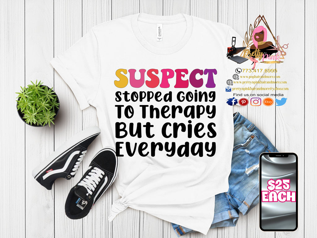 Suspect Claims Black & White