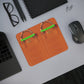 Gucci Orange Desk Mouse Pad